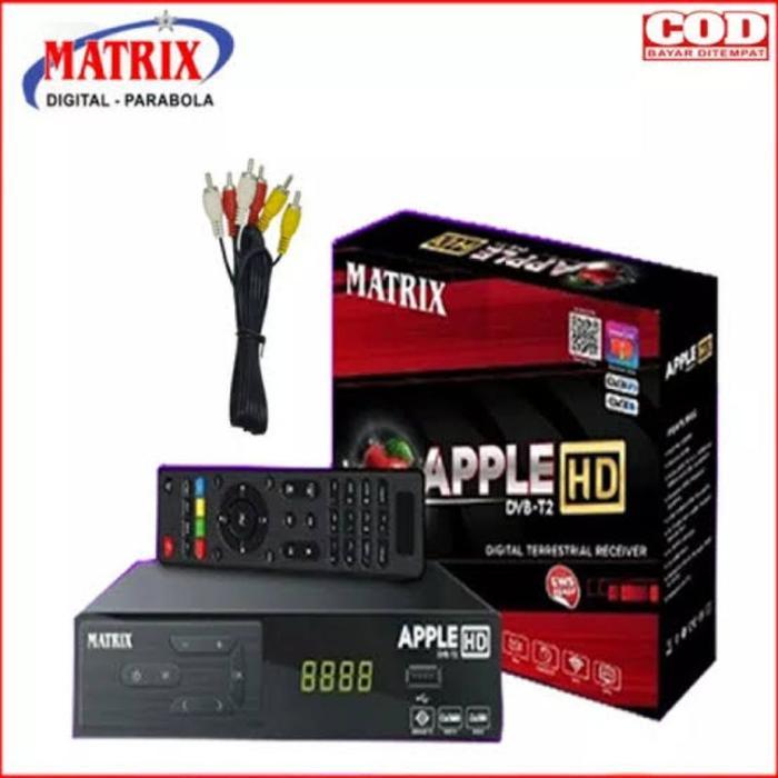 Matrix Apple Set Top Box Siaran TV Digital Receiver DVB T2