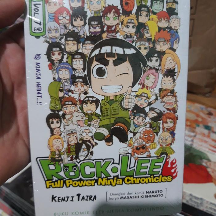 komik rock lee full power ninja chronicles 7