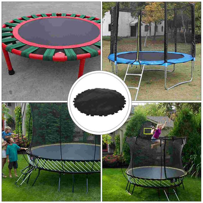 Matras Trampolin Melompat Pengganti Bouncing Aksesori Bulat Suku
