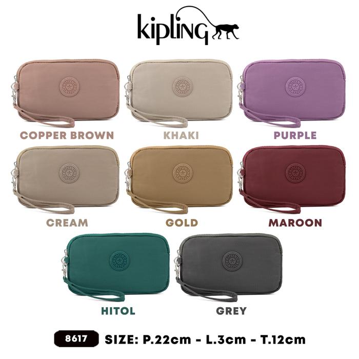 Pouch Kipling Dompet HP dan Kartu Banyak Sekat