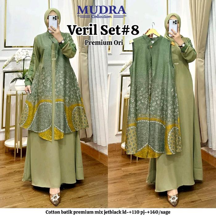 GAMIS BATIK PREMIUM/OUTER BATIK/BATIK WANITA/GAMIS BATIK INER OUTER/GAMIS BATIK PREMIUM/INNER BATIK