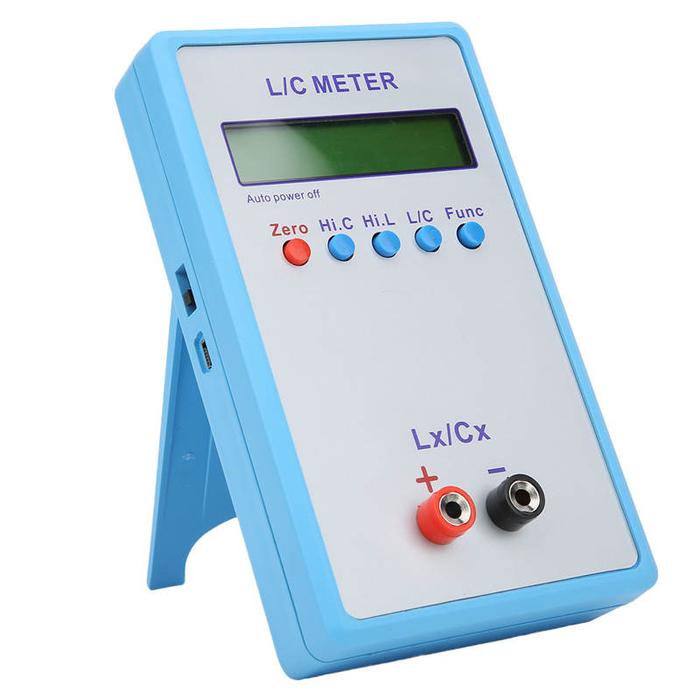 Kapasitor Tester Induktansi Pengukur Kapasitansi Genggam L/C Meter