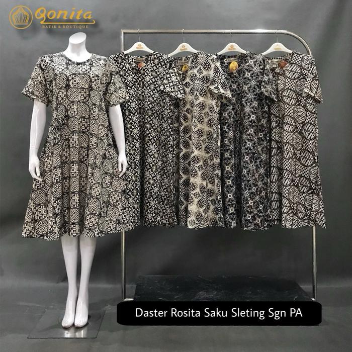 [LD 116] QONITA DASTER ROSITA SAKU SOGAN SLETING HLS  BATIK CAP PEKALONGAN
