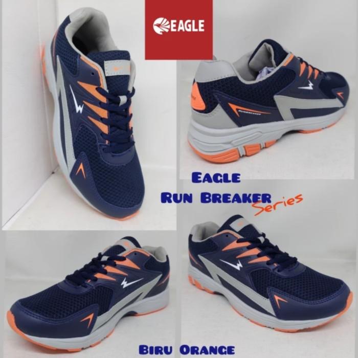 B☛KC SEPATU LARI JOGING RUNNING EAGLE RUN BREAKER ORIGINAL I♫9P