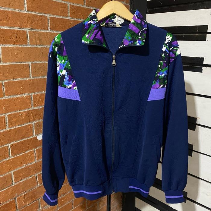 jaket windbreaker vintage Pria