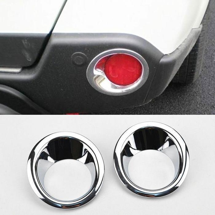 Chrome Rear Fog Light Lamp Cover For NISSAN X-TRAIL X TRAIL