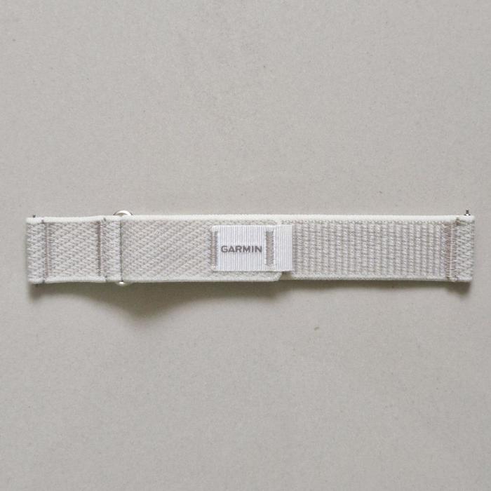 Nylon Strap Quick Release Original Garmin 20mm     Ivory Forerunner 165 245 55 570 645 Approach S50 