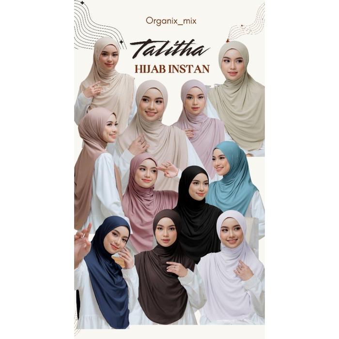 Omix_Bergo Instan Simple Flawless Spandex Oval