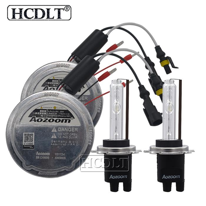 HCDLT Kit Bohlam Ballast Xenon HID 35W Aozoom Asli Mulai