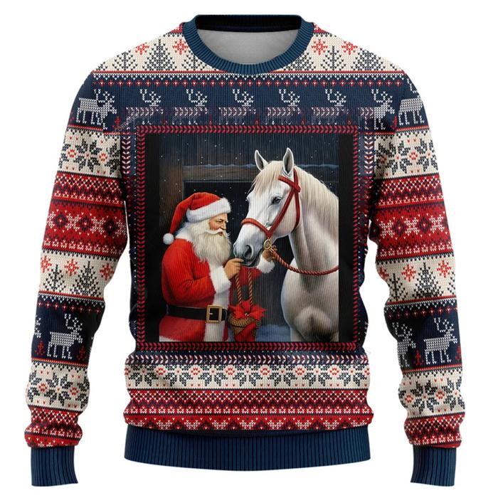 Ugly Christmas Sweater Women Men 3d Print Autumn Winter Pullover Cartoon Pattern Men Clothing New Ca