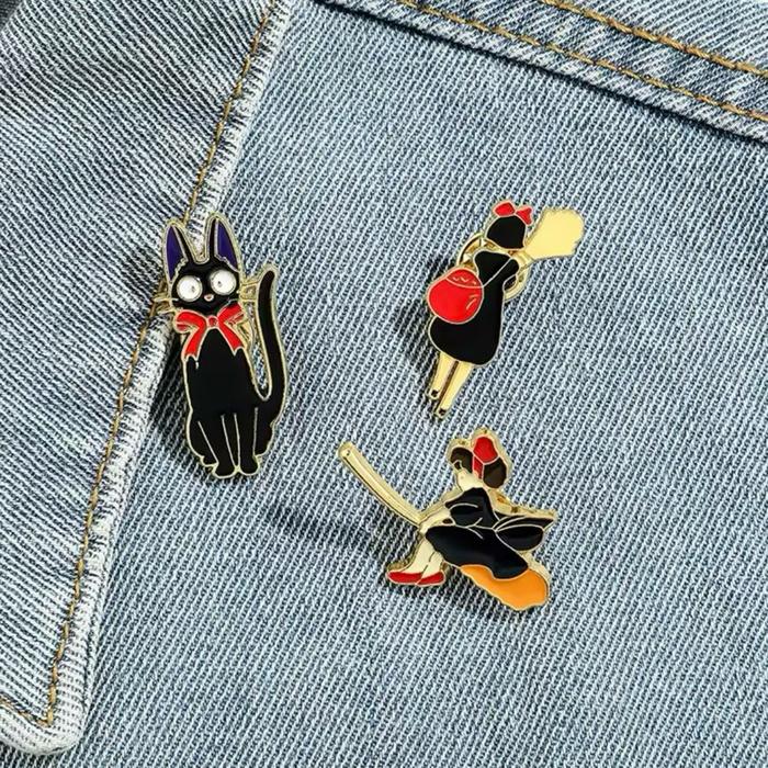 Pin bros enamel Kiki’s delivery service