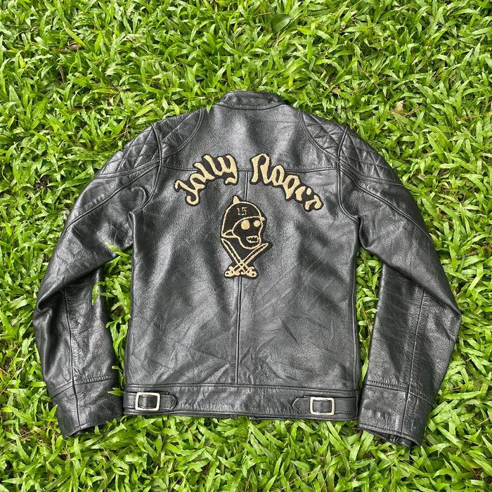 Leather Jacket/Jaket Kulit BlackTop Motorcycle x Theater8 by tetsuo kitahara, Not Schott, Avirex, Va