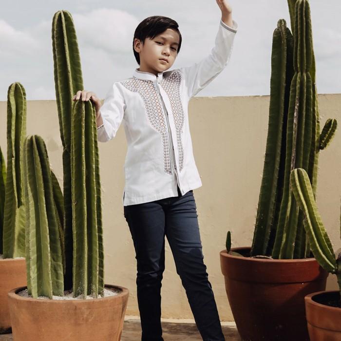 AGATHA MADINAH GREY BAJU KOKO COUPLE AYAH & ANAK AL-ACHWAN KIDS