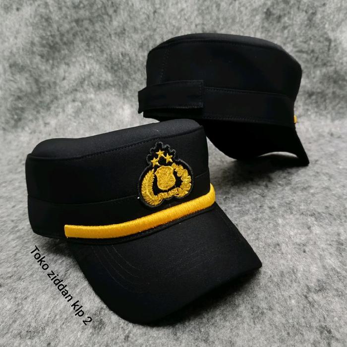 Topi Komando PAMA POLRI SUPER Premium / Topi Komando PAMA POLRI