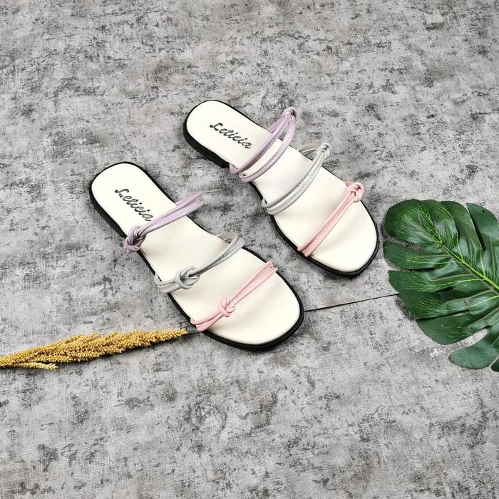 LETICIA - Vierra Sandal Flat Wanita