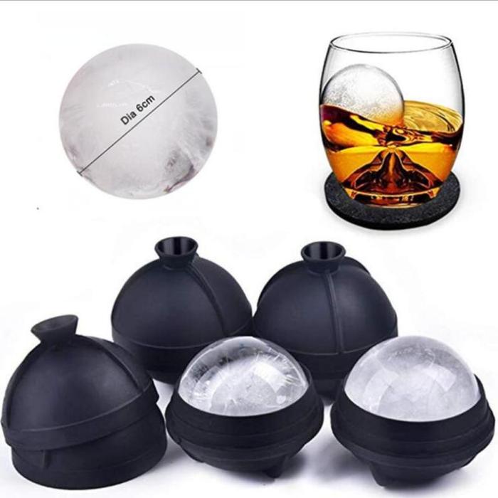 Large Ice Mould Ice Ball Maker Ice Box Whiskey Round Ice Maker Quick