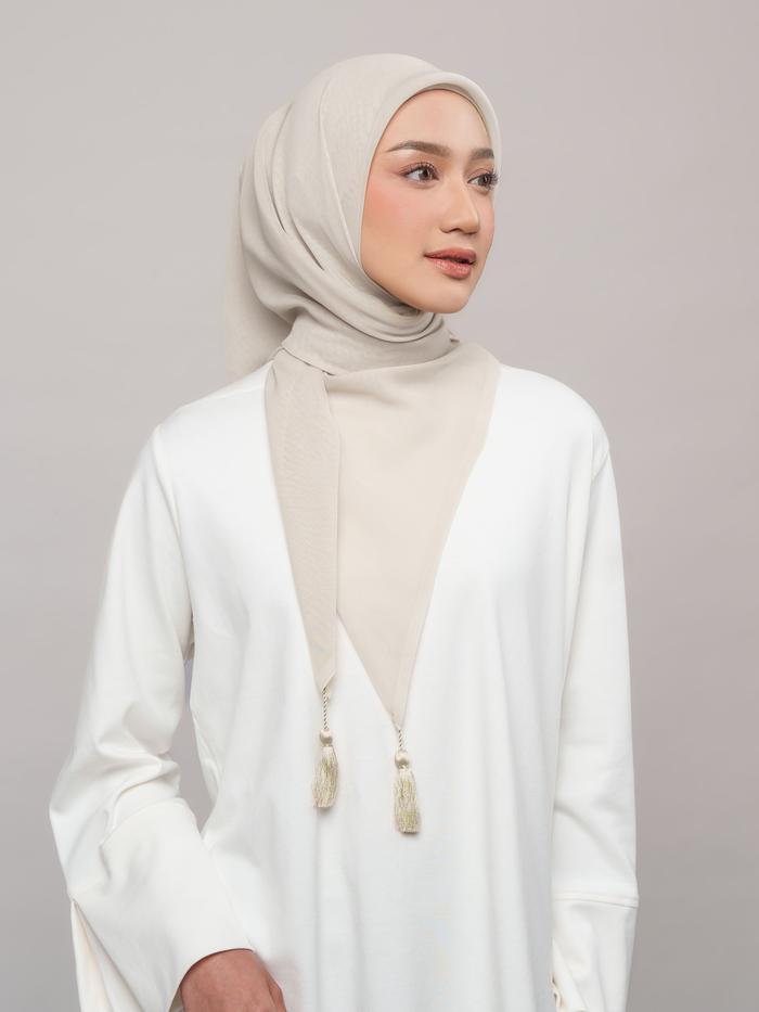 napocut - Plain Paris Tassel (Hijab Tassel Segiempat)