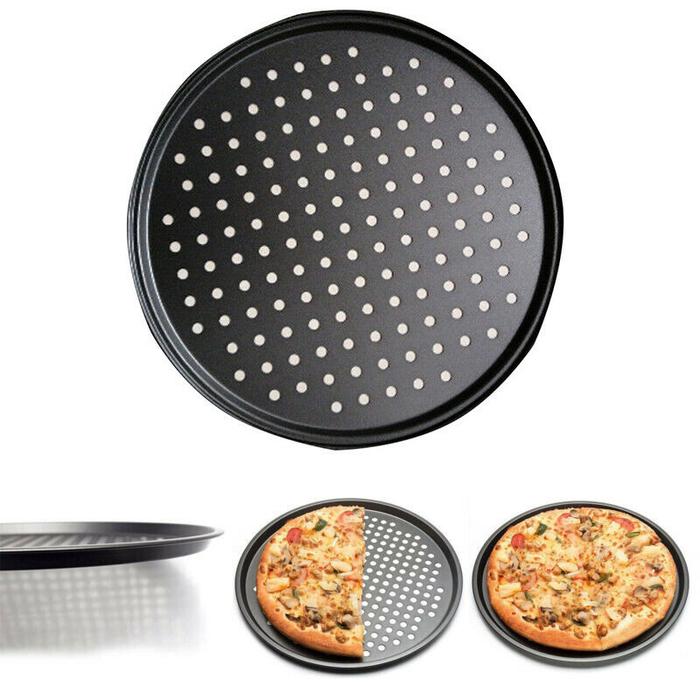 Oven Dish Pizza Baking Pan Pizza Pan Non-stick Pie Tray Bakeware