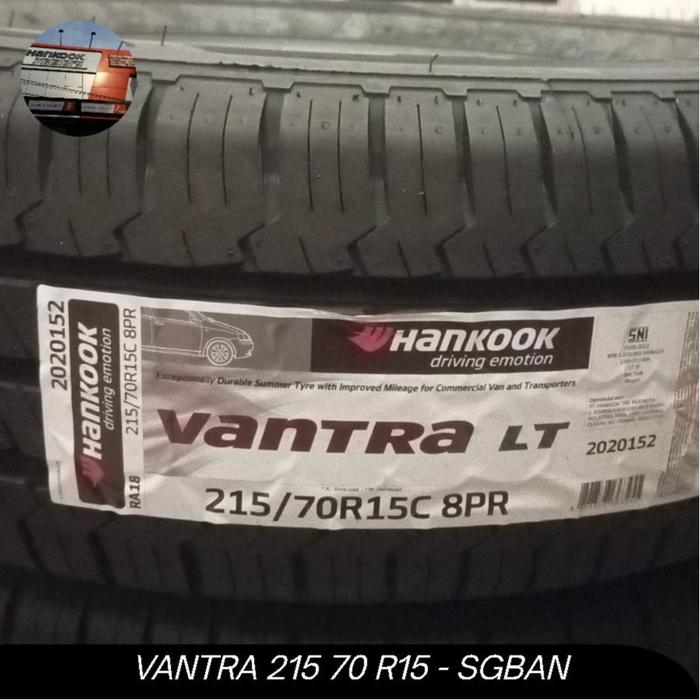 HANKOOK VANTRA LT 215 70 R15 - BAN ANGKUTAN