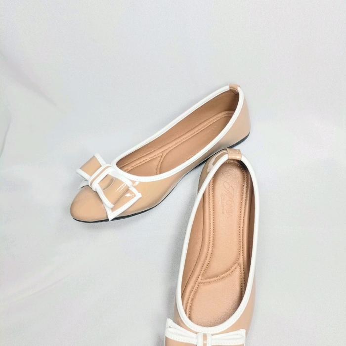 Spatu Balet Wanita Dewasa Monja Stor - Model Terbaru - Kerja, Shoes, Flat, Karet sepatu ballet pita