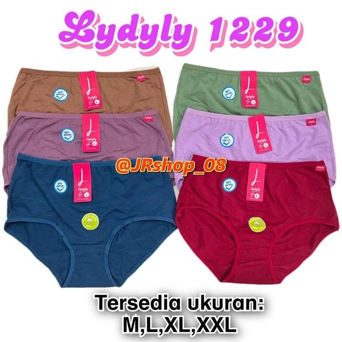Lydyly 1229 - Celana Dalam Wanita Cd L1229 Random Warna Katun / cd Wanita Panty | CD Katun cewek dew