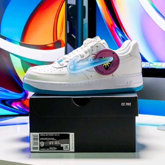 Sepatu Original Sneakers Nike AF 1 UV Reaction White BNIB