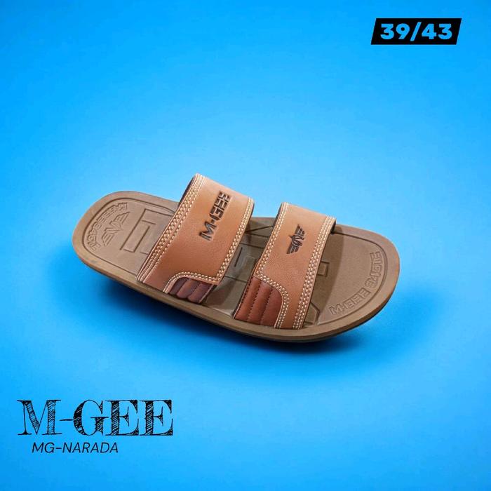 M-Gee MG-NARADA Sandal Pria Casual Original dengan Desain Nyaman dan Tahan Lama Size 39/43