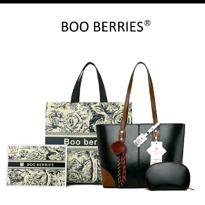 Tote Wanita Boo Berries Bahan Kulit dengan Desain Elegan dan Praktis