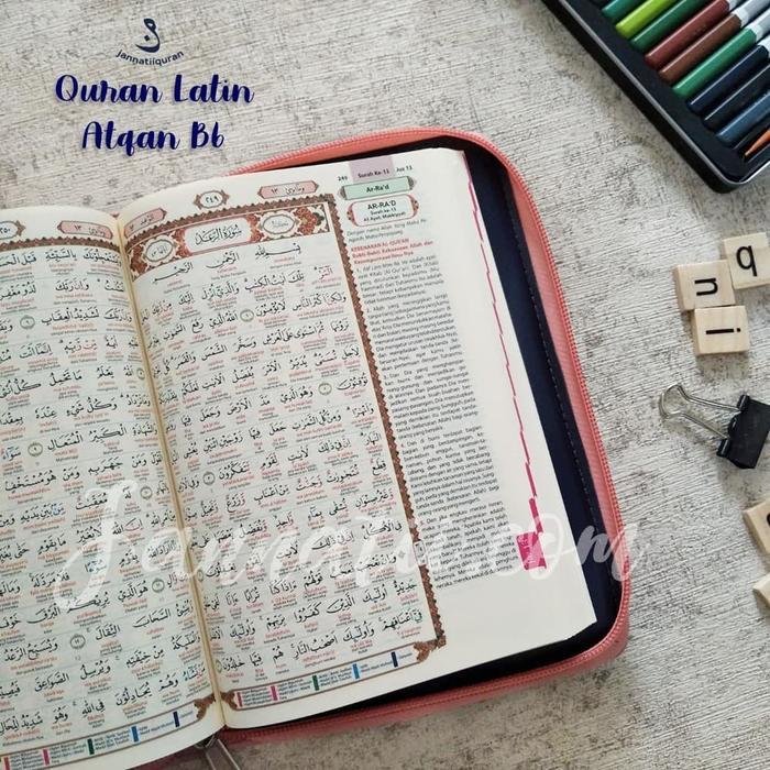 Quran Atqan Muslimah Latin B6 Kecil - Quran Wanita - Quran Latin Terlaris