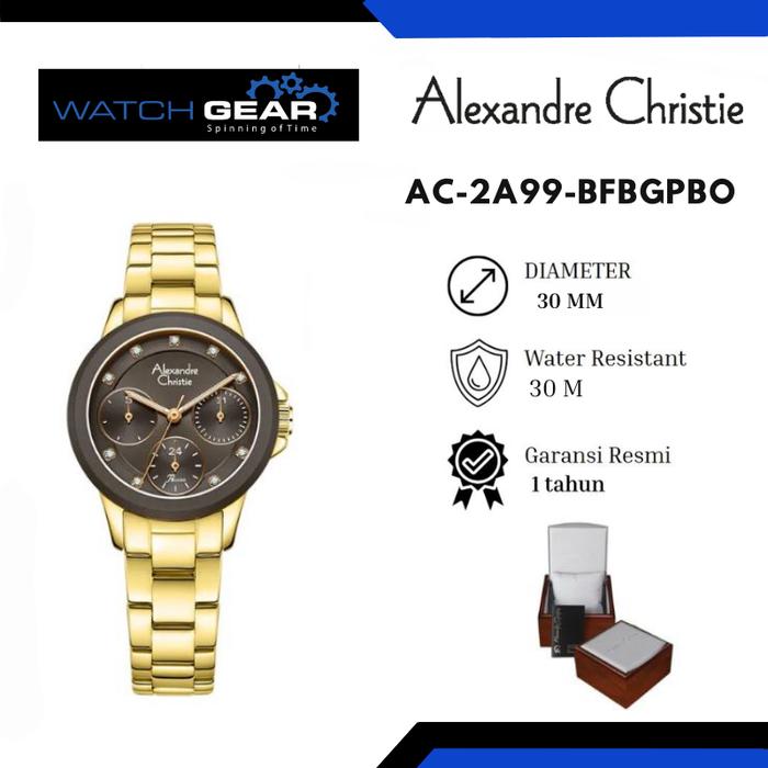 Jam tangan wanita re Christie Passion AC 2A99 BF BGPBO  original