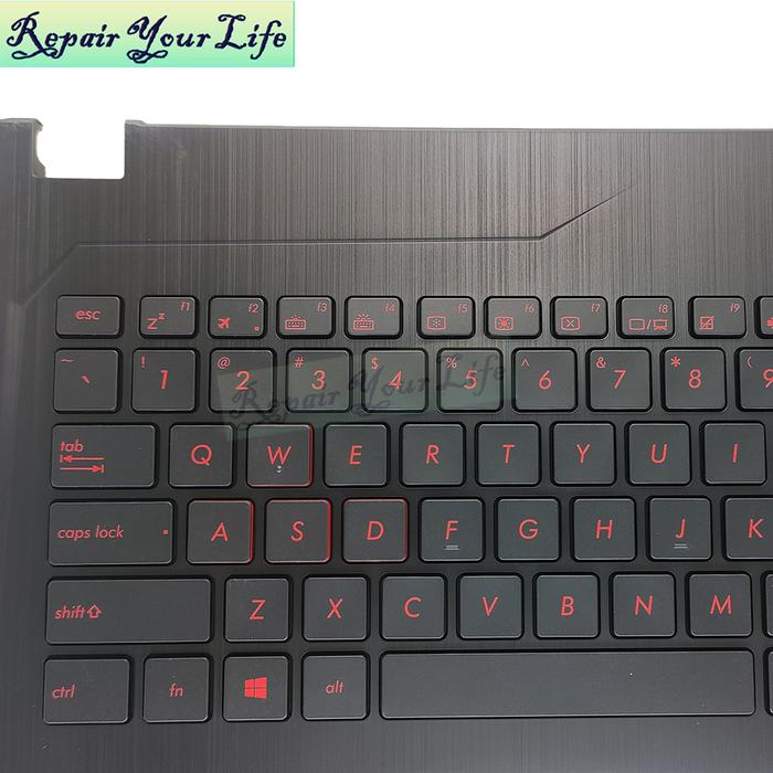 GL502 US English keyboard backlight keyboards palmrest for Asus ROG