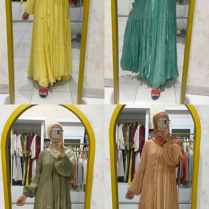 gamis rompi journey shimer premium