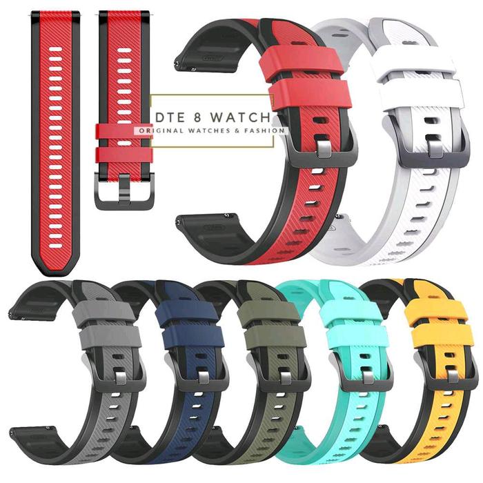 Strap Amazfit GTR 47mm Amazfit GTR 2 GTR 2e Amazfit GTR 3 GTR 3 Pro Amazfit GTR 4 Silikon Rubber 22m