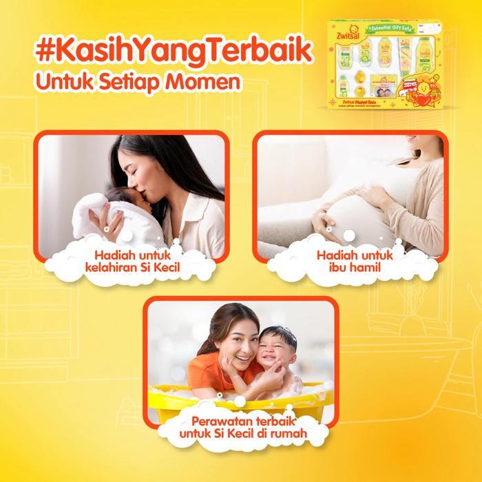 BERMUTU Zwitsal Baby Essential Gift Box Set - Paket Perlengkapan Bayi