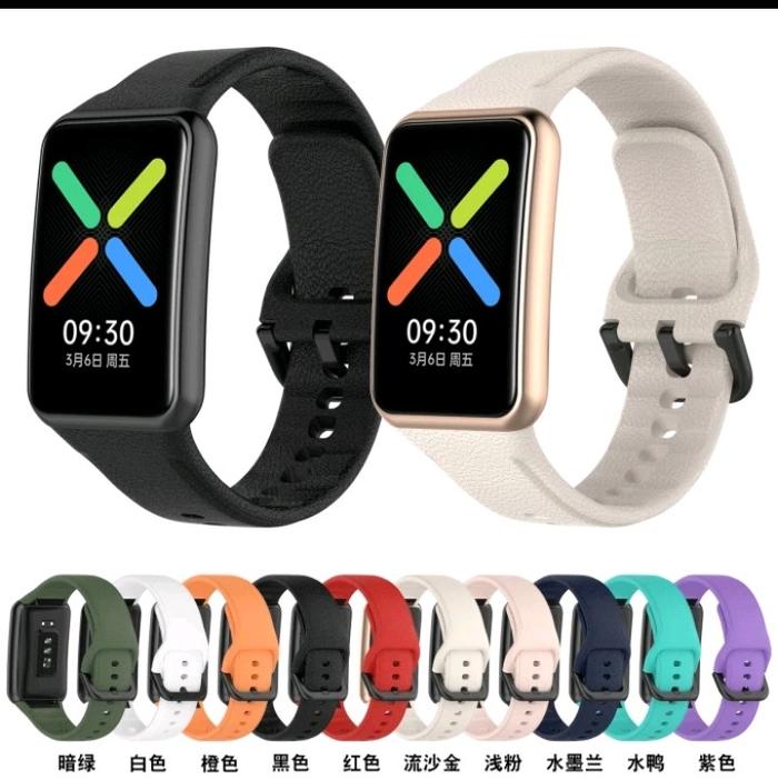Strap Silicone/ Tali jam Oppo Watch Free