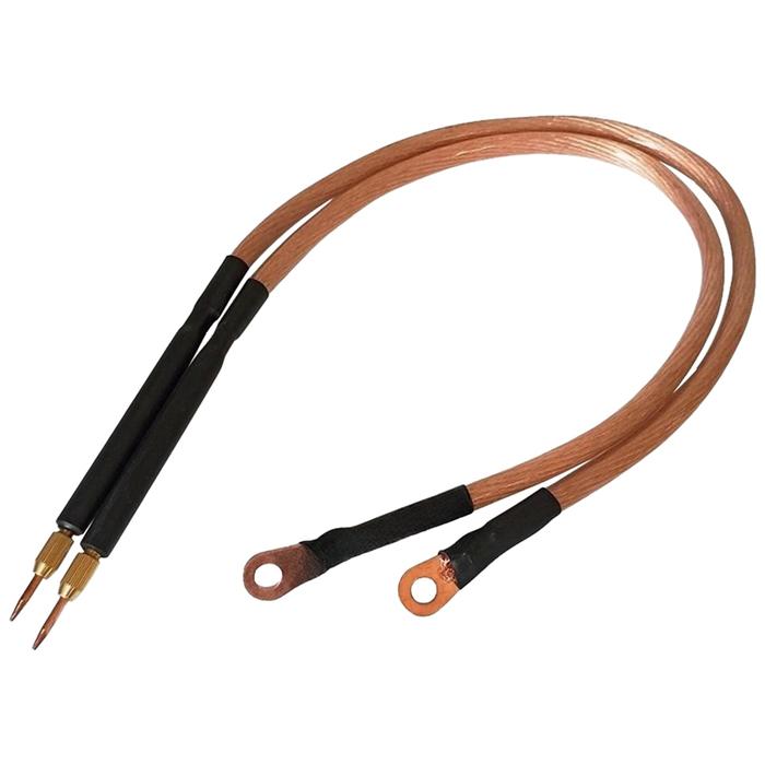 1Pair 25 Square Copper Spot Welding Pen 18650 Power Lithium Battery