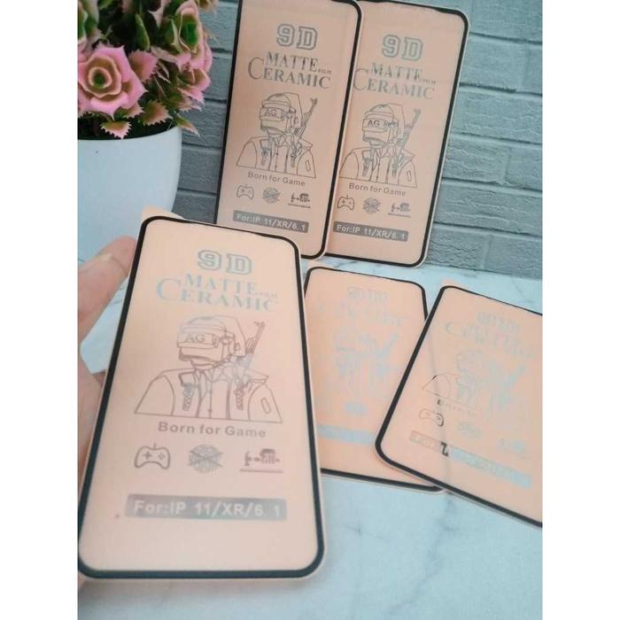 Tg Ceramic 9D Iphone 15 Iphone 15 Plus Iphone 15 Pro Iphone 15 Pro Max Anti gores Matte ceramic Peli