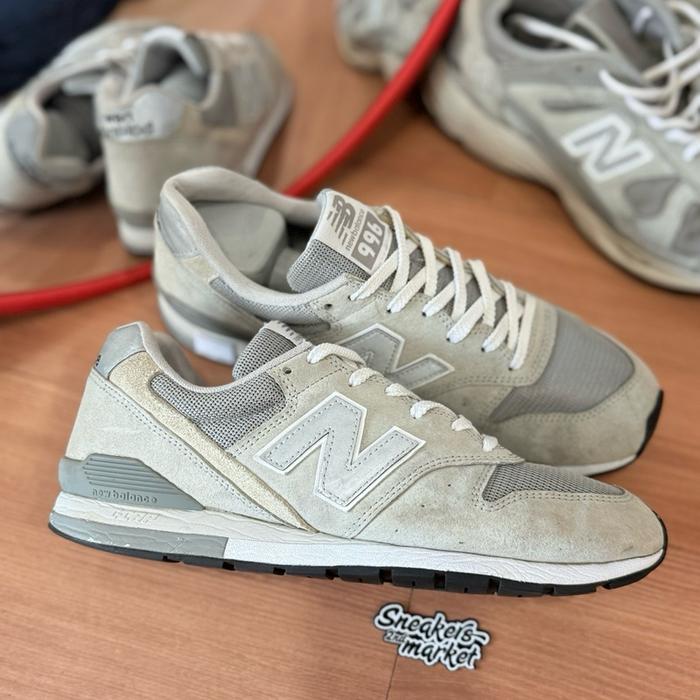 New Balance 996 Grey Reflective casual original murah - sneakers second market