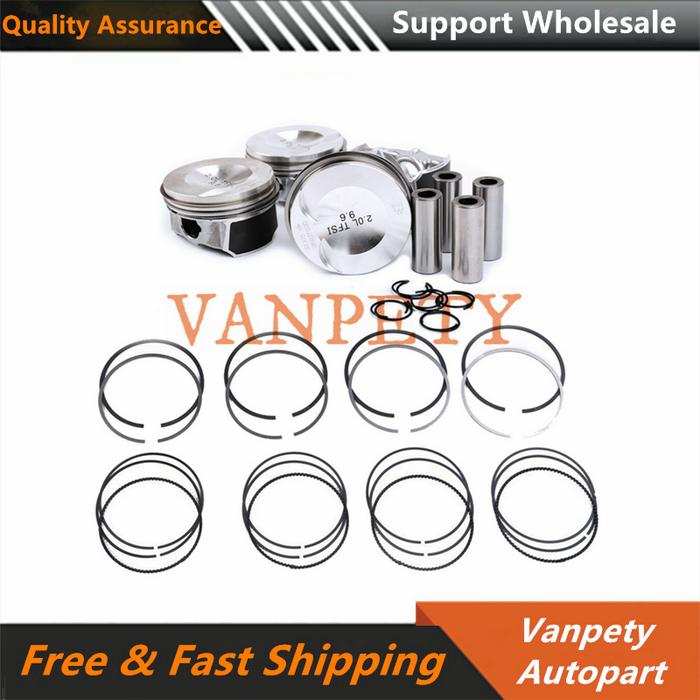 EA888 ATG Modified Engine Piston & Piston Ring Kit For Audi A4 Q5 VW