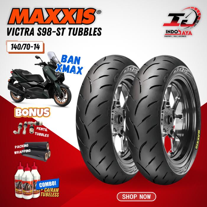 (FREE PENTIL) BAN LUAR MAXXIS VICTRA RING 14 140/70-14 / MAXXIS VICTRA MEDIUM SOFT COMPOUND TUBELESS
