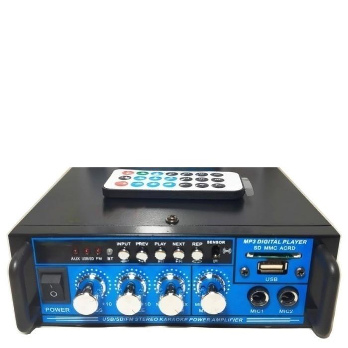 Power Amplifier Bluetooth DORRAS Karaoke DS-188 Radio FM TF