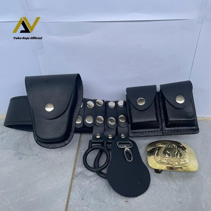 kopel sabuk satpam security full set bangkol lengkap 1 set