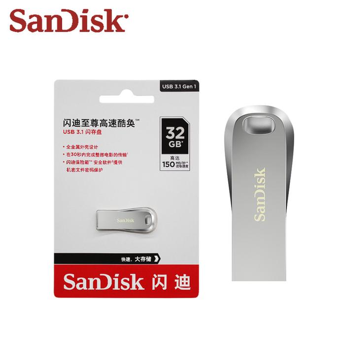 Original SanDisk Ultra Luxe USB 3.1 Flash Drive 16GB 32GB 64GB 128GB