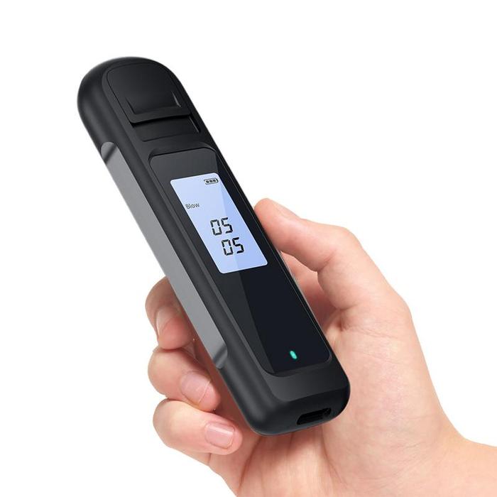 Portable Digital Breathalyzer USB Rechargeable Breathalyzer USB