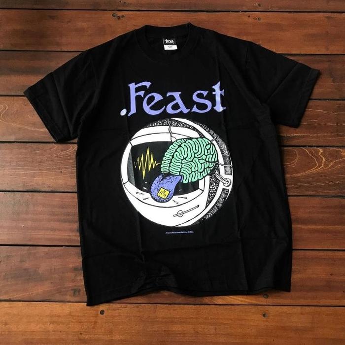 [HOT] FEAST BRAINDEAD TSHIRT BLACK