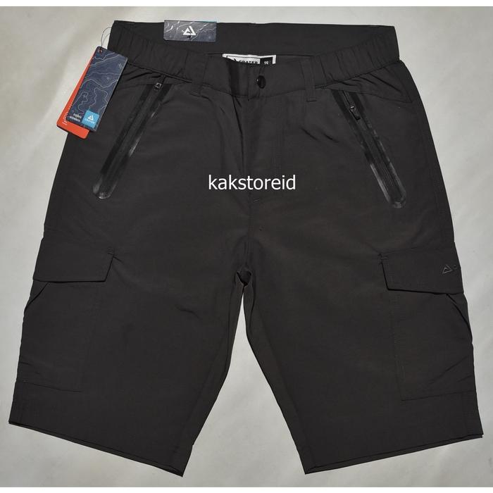 Celana Pendek Pria CRATER Shorts Reguler Fit Abu CRP 01 ORIGINAL