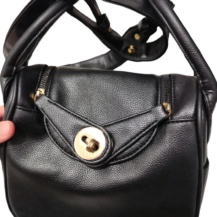 Tas Original Lokal wanita Selempang hitam tas Damelia Melstore
