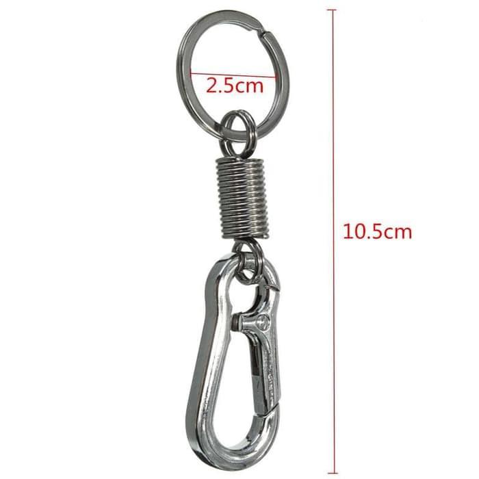 Gantungan Kunci Carabiner Per Gantungan Edc Serbaguna