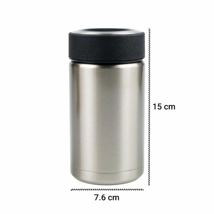 Thermos Air Panas Mini Termos Botol Minum Tumbler Kopi Stainless 400ml