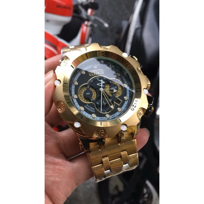 JAM TANGAN PRIA INVICTA VENOM QUARTZ,CHRONOGRAPH